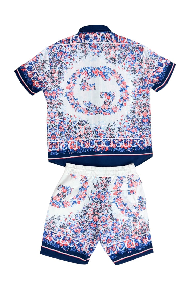 Cuban Collar Co-ord Set - Designer Wear
