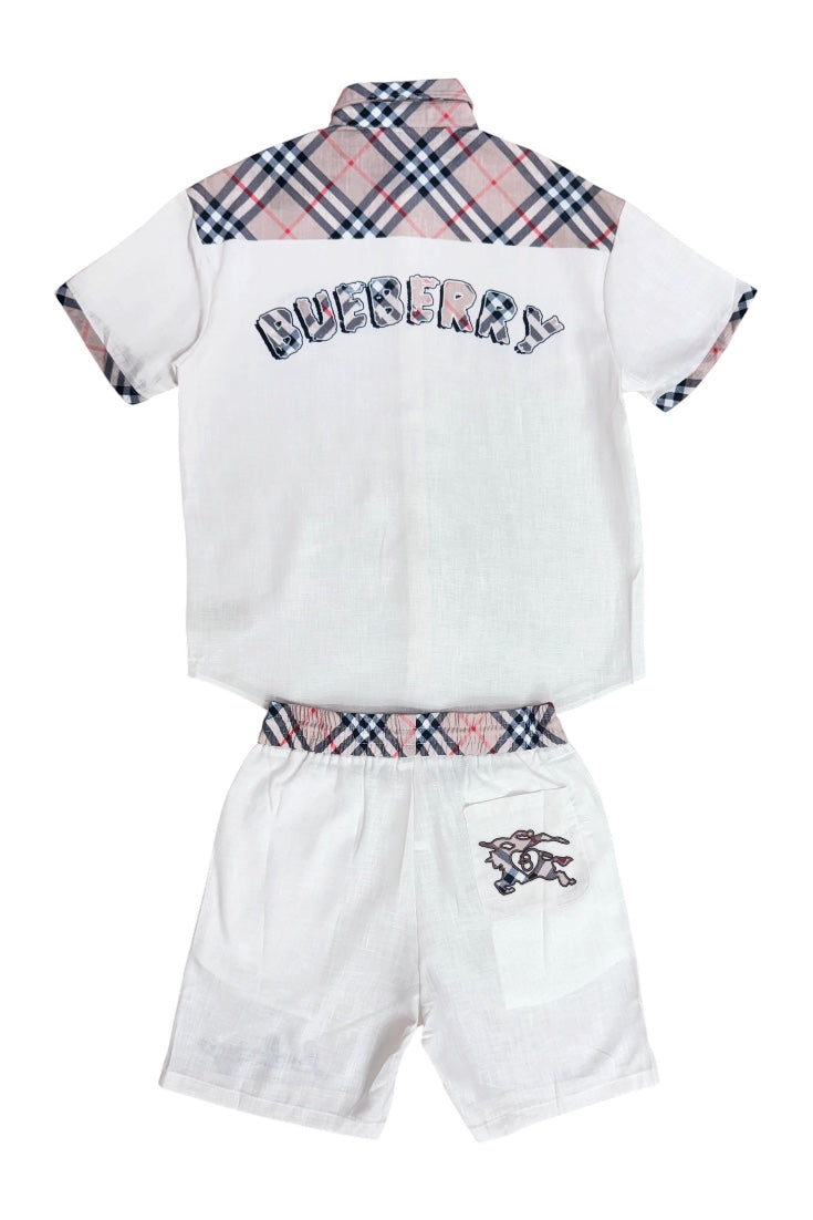 Cuban Collar Co-ord Set - Designer Wear