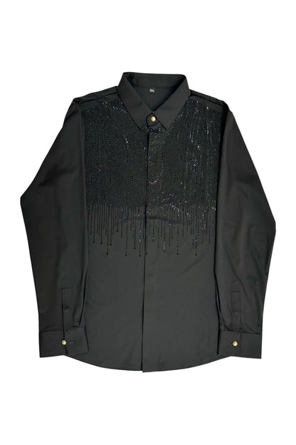 Premium Men Party Wear Studded Shirts