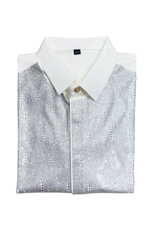 Premium Men Party Wear Studded Shirts