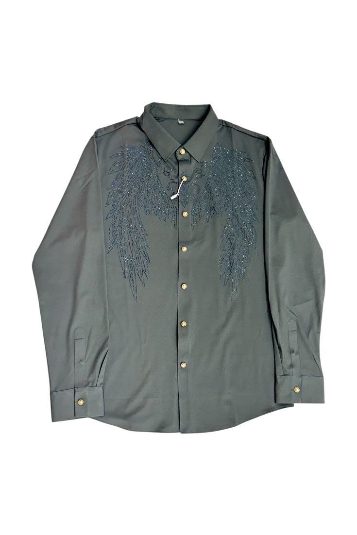 Premium Men Party Wear Studded Shirts