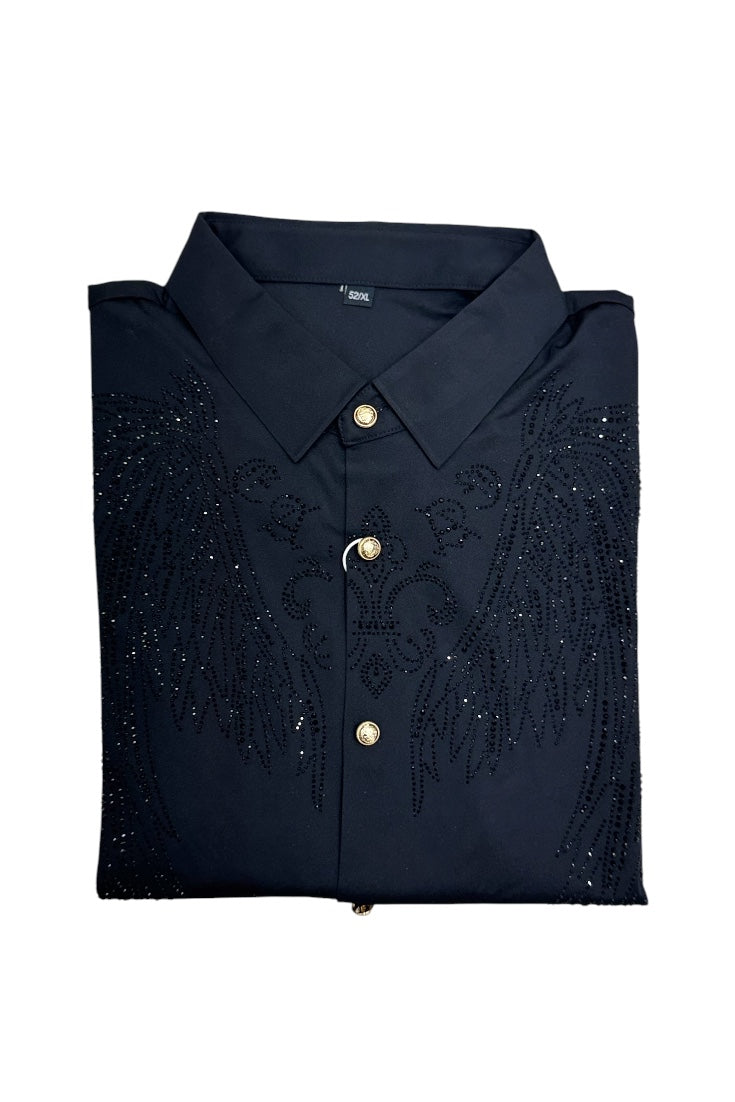 Premium Men Party Wear Studded Shirts