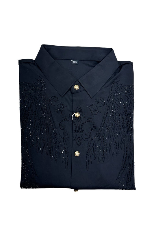 Premium Men Party Wear Studded Shirts