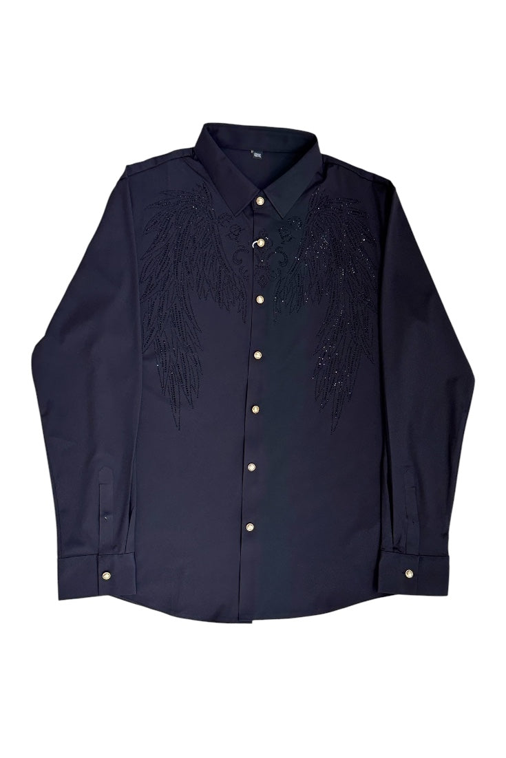Premium Men Party Wear Studded Shirts