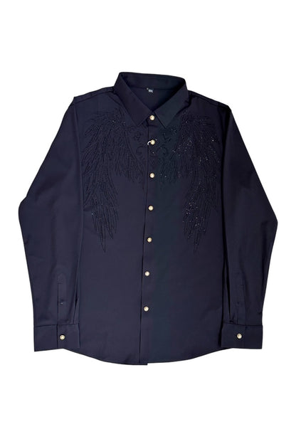 Premium Men Party Wear Studded Shirts