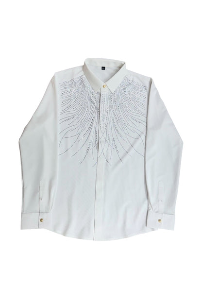 Premium Men Party Wear Studded Shirts