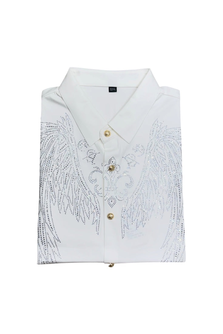 Premium Men Party Wear Studded Shirts