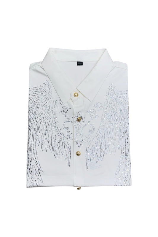 Premium Men Party Wear Studded Shirts