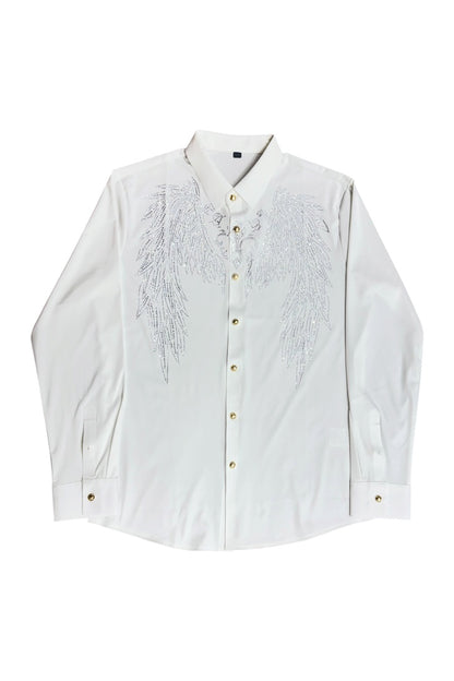 Premium Men Party Wear Studded Shirts