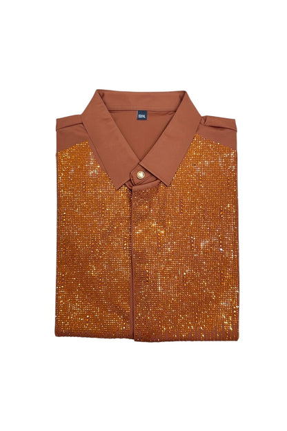 Premium Men Party Wear Studded Shirts