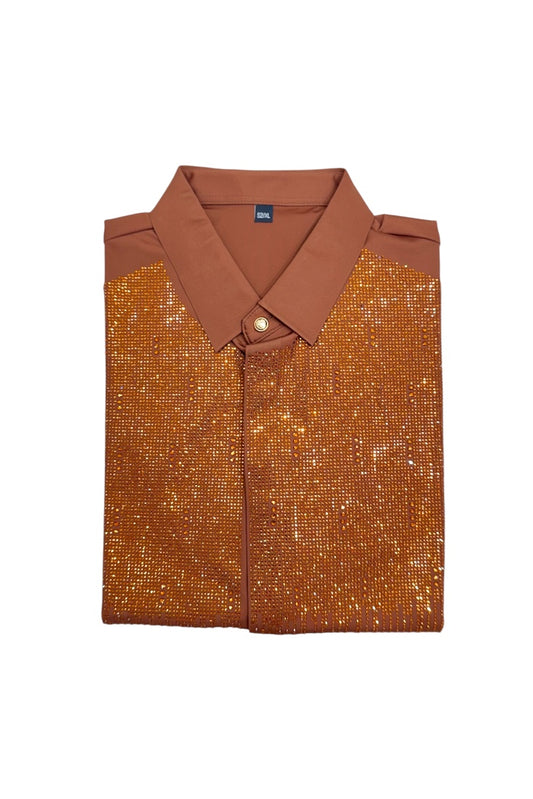 Premium Men Party Wear Studded Shirts