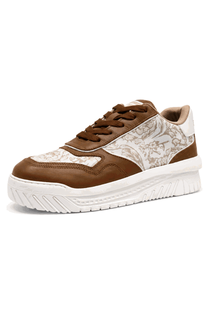 Luxury Men Mid Ankle Sneaker Printed