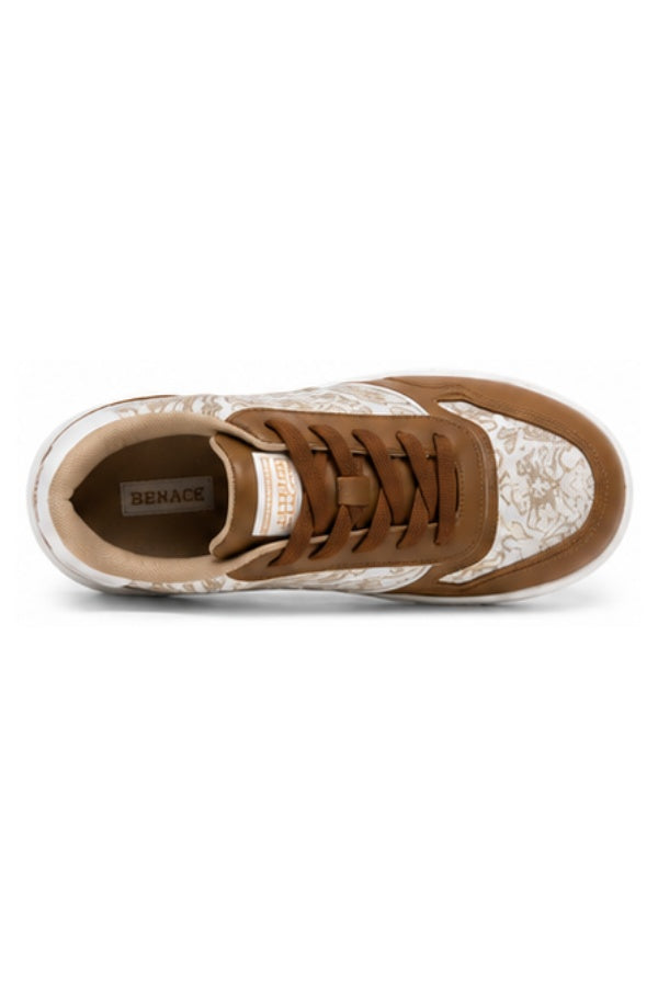Luxury Men Mid Ankle Sneaker Printed