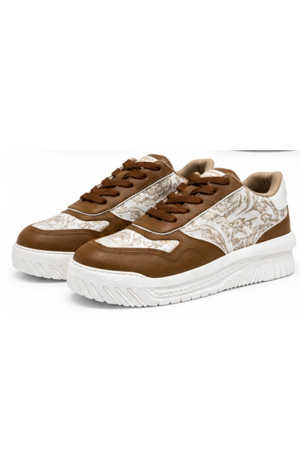 Luxury Men Mid Ankle Sneaker Printed