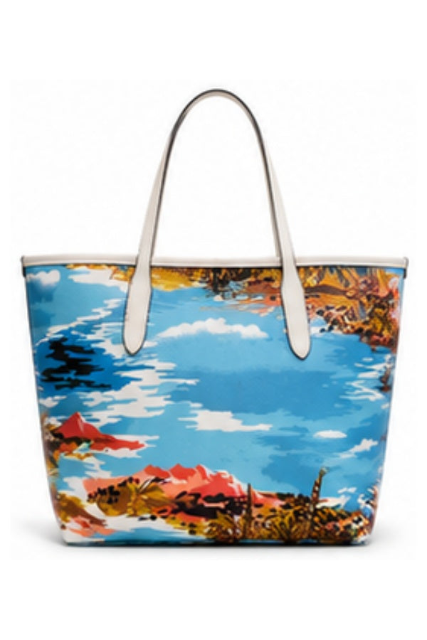 Luxury Shoulder Bag Women - Tropical Print