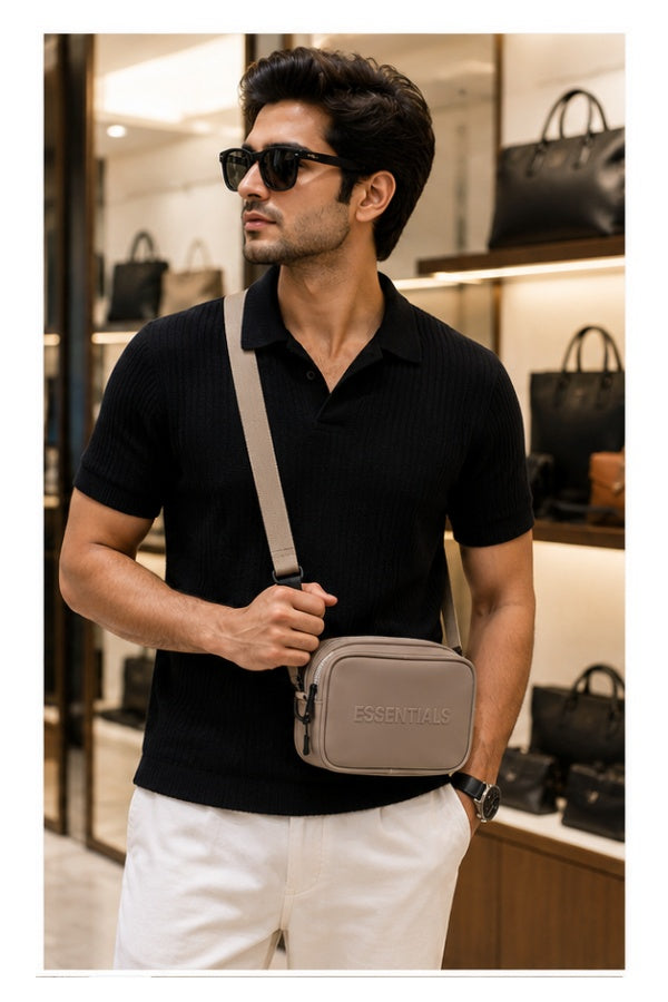 Branded Mini Shoulder Bag For Men