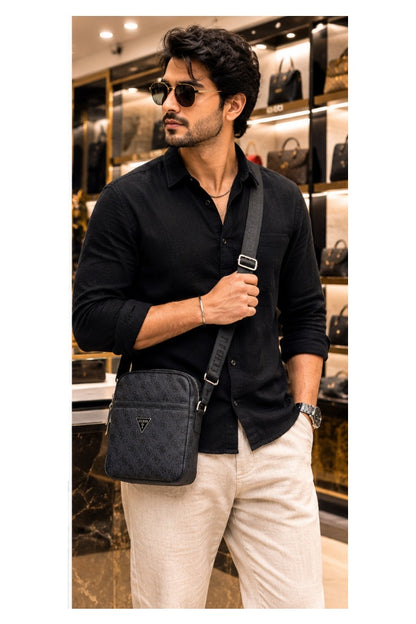 Branded Mini Shoulder Bag For Men