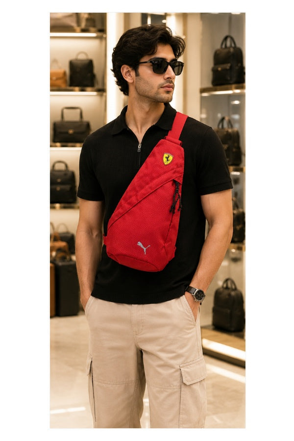 Branded Mini Shoulder Bag For Men