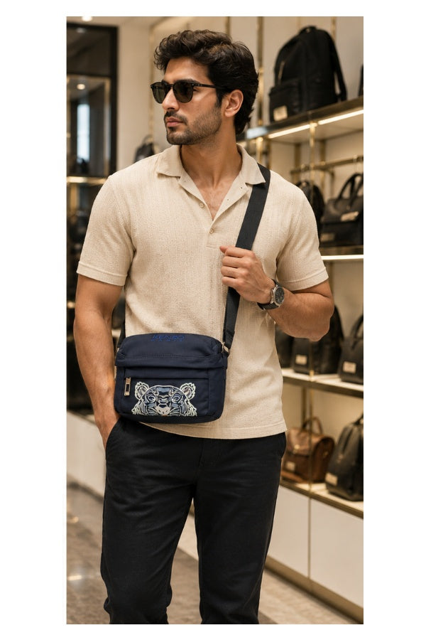 Branded Mini Shoulder Bag For Men