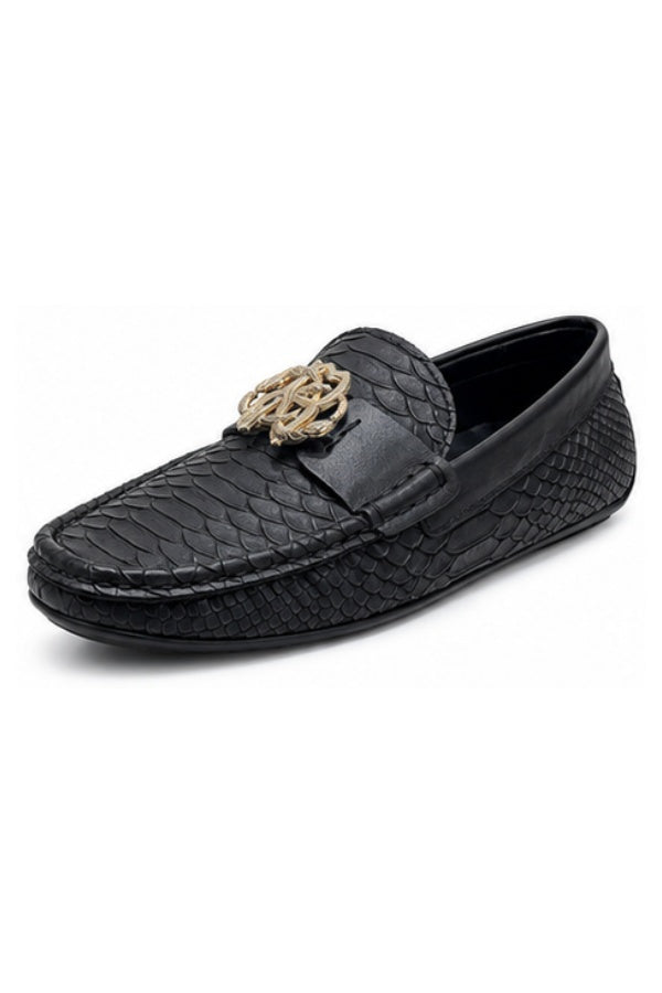 Premium Mid Ankle Sneaker - Croc Skin