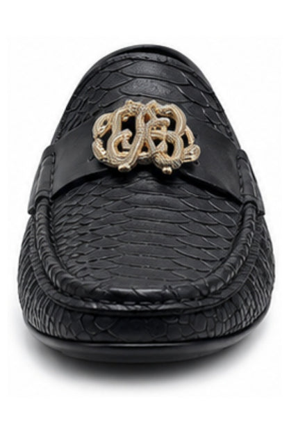 Premium Mid Ankle Sneaker - Croc Skin