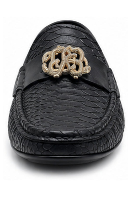 Premium Mid Ankle Sneaker - Croc Skin