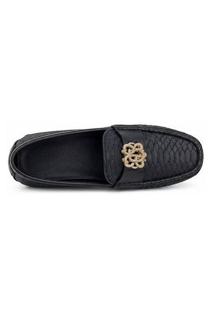Premium Mid Ankle Sneaker - Croc Skin