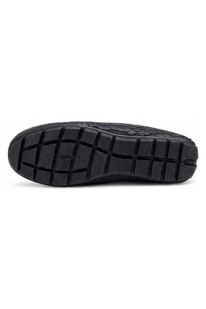 Premium Mid Ankle Sneaker - Croc Skin