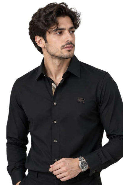 Premium Obsidian Heritage Check Shirt For Men