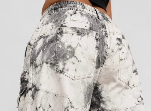 Women Streetwear Clothing - Wide Leg Stripped Bottomwear