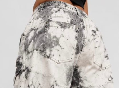 Women Streetwear Clothing - Wide Leg Stripped Bottomwear