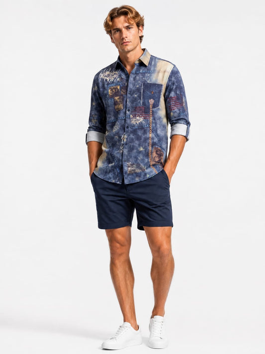 Premium Men Printed Party Wear Shirts
